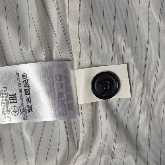 Banana Republic Chambray Lightweight Wool Vest In Spa Blue Size 4, New With Tags - Picture 14 of 16